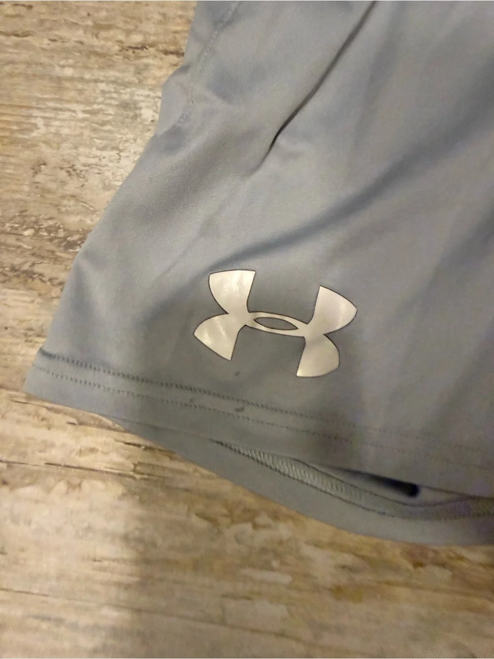 Under Armour Light Gray Performance Shorts